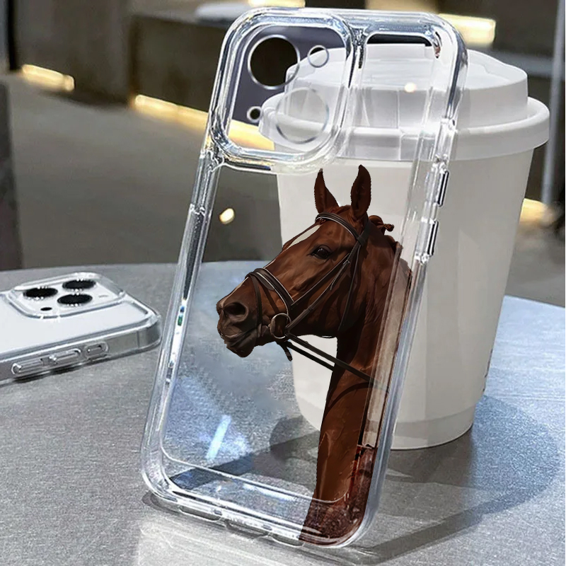 Tablet And Accessories Case - Animal Horse Soft Phone Cover Case