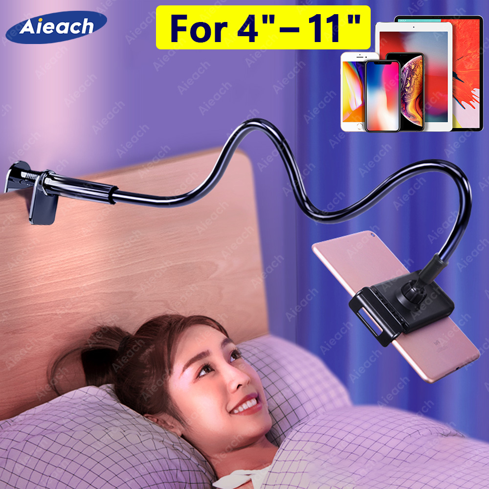 Tablet Reading Accessories - Gooseneck Tablet Mount Holder For Bed