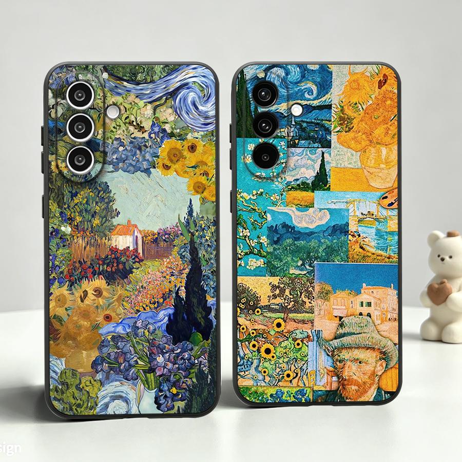Tablet And Accessories Case - Van Gogh Floral Garden Phone Cover