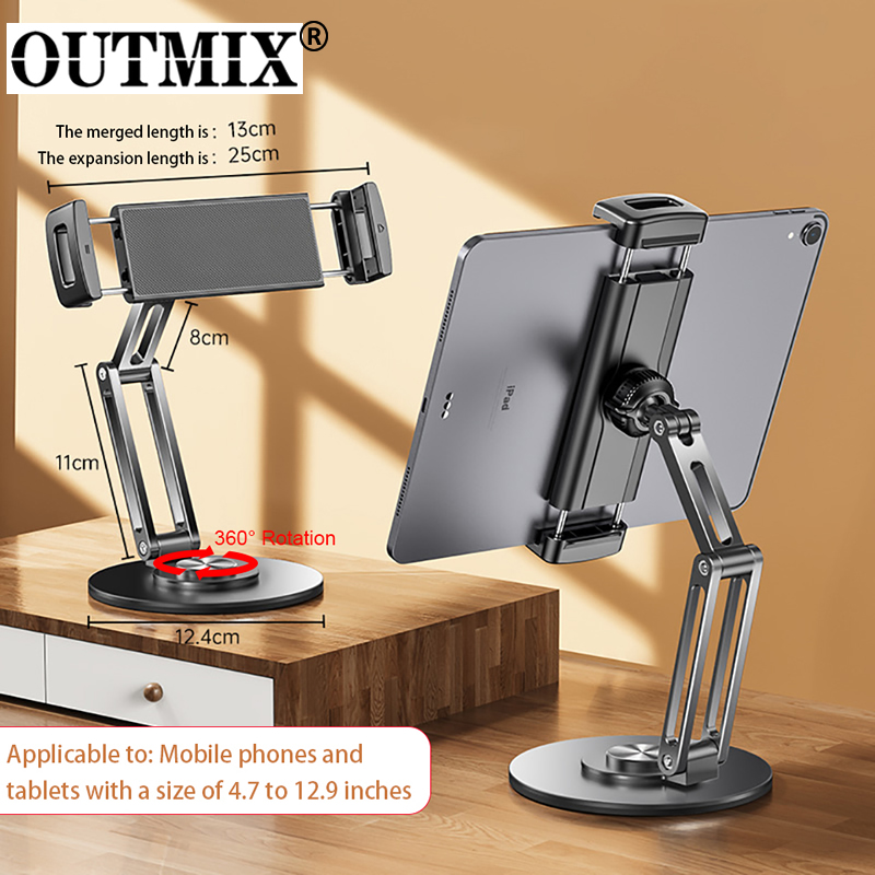 Tablet Gaming Accessories - 360 Rotation Tablet Stand Aluminium Alloy