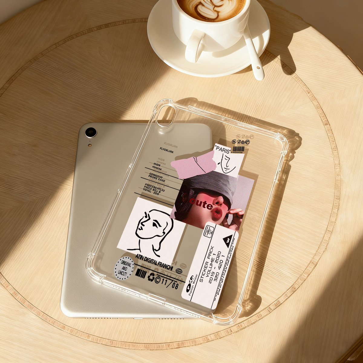 Cool Tablet Accessories - Clear Transparent Tablet Case for Apple