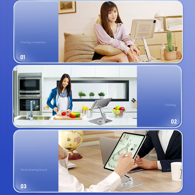 Aluminum Tablet Stand Desk Ris - Tablet Reading Accessories 评论和价格