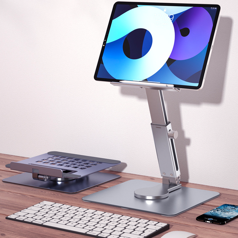 Aluminum Tablet Stand Desk Ris - Tablet Reading Accessories 评论和价格