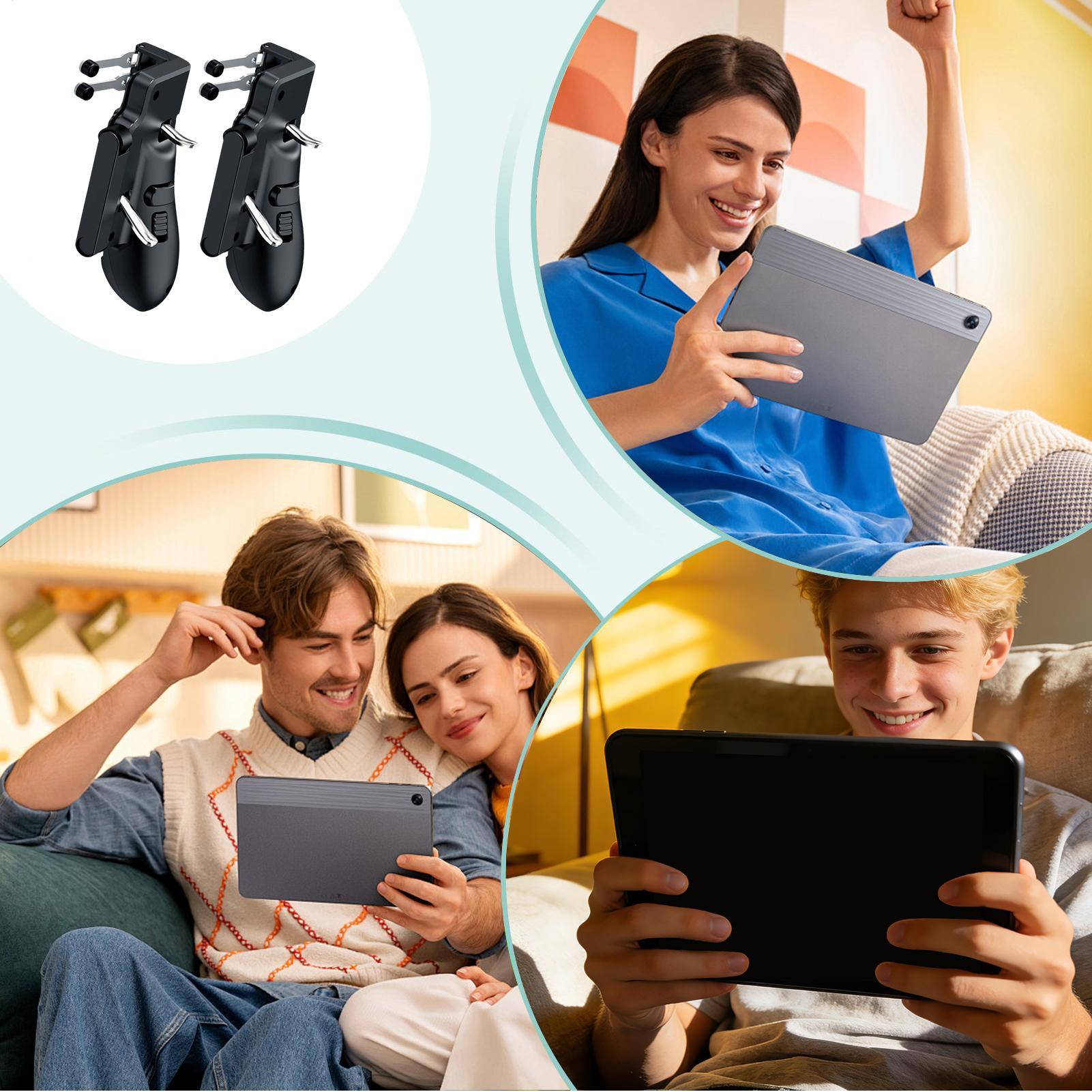 Six Finger Game Joystick Trigg - Tablet Accessories For Students 评论和价格