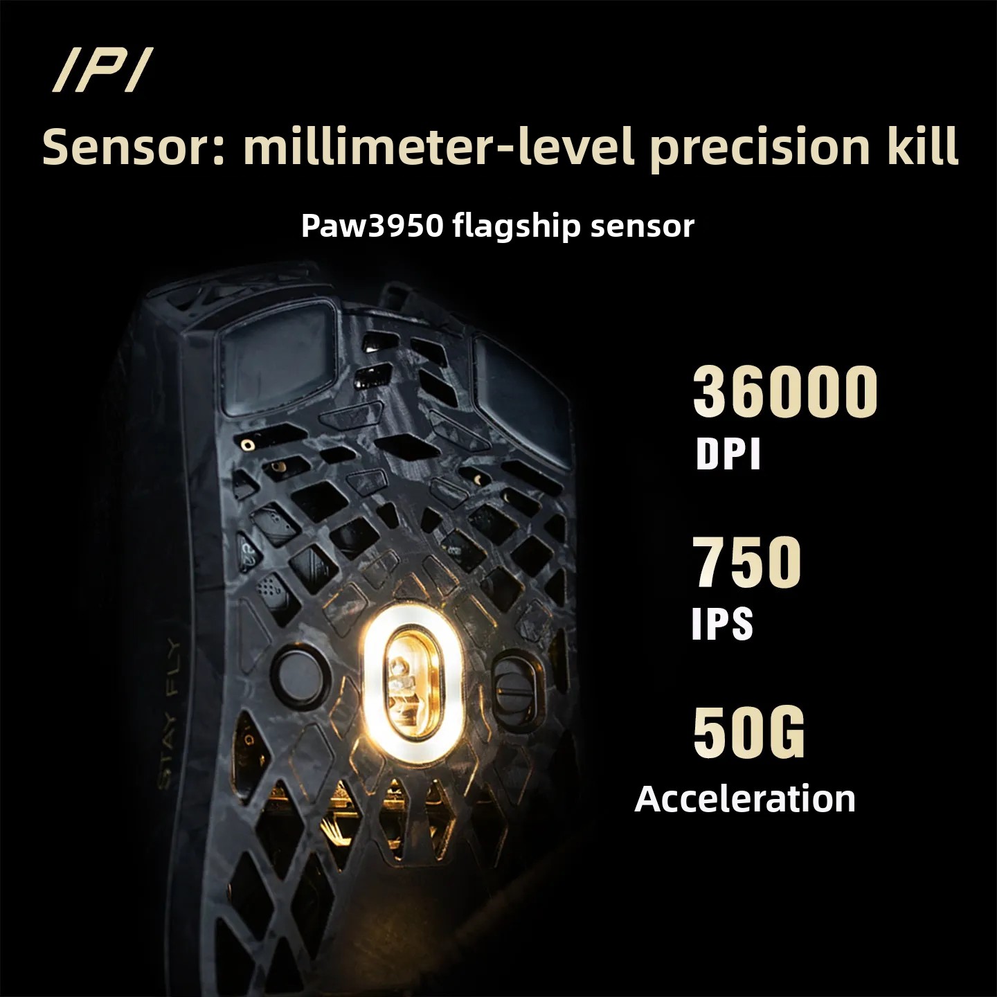 IPI STAY FLY Dual 8K PAW3950 M - Tablet Gaming Accessories 评论和价格