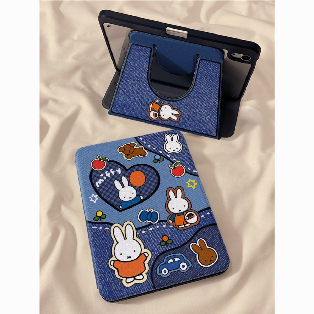 Kawaii Miffy Rabbit Tablet Cas - Cool Tablet Accessories 评论和价格
