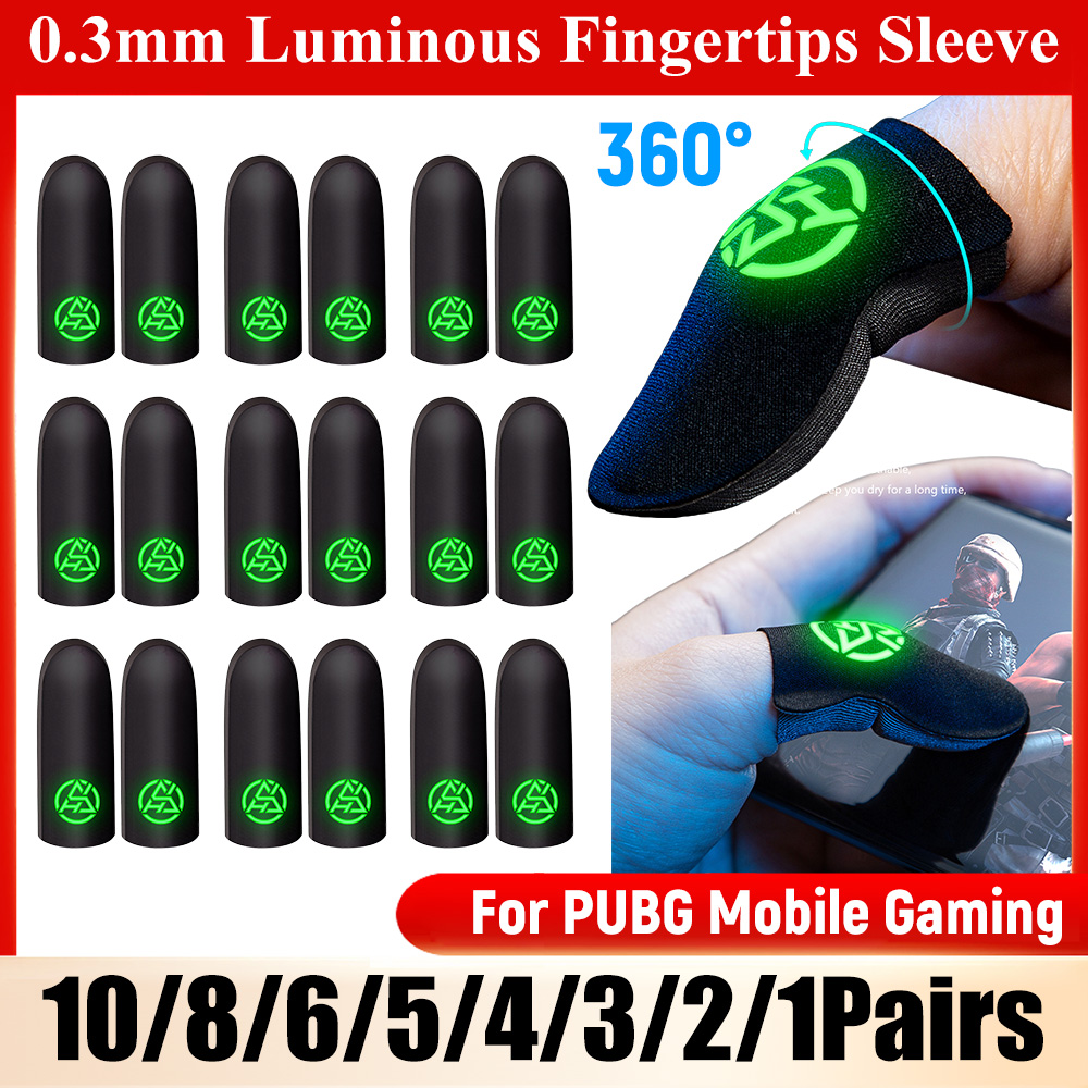 10-1 Pair Breathable Luminous  - Tablet Gaming Accessories 评论和价格