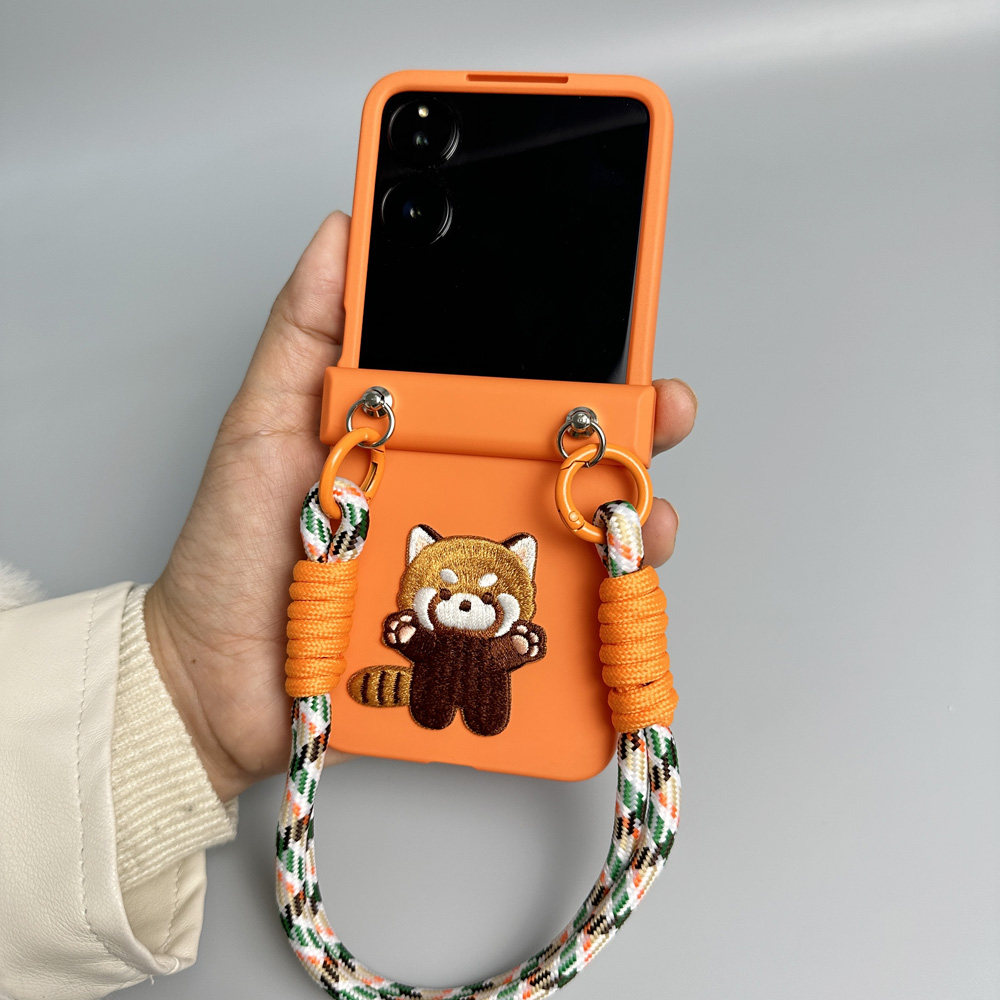 Cute Bear Strap Orange Hinge C - Motorola Tablet Accessories 评论和价格