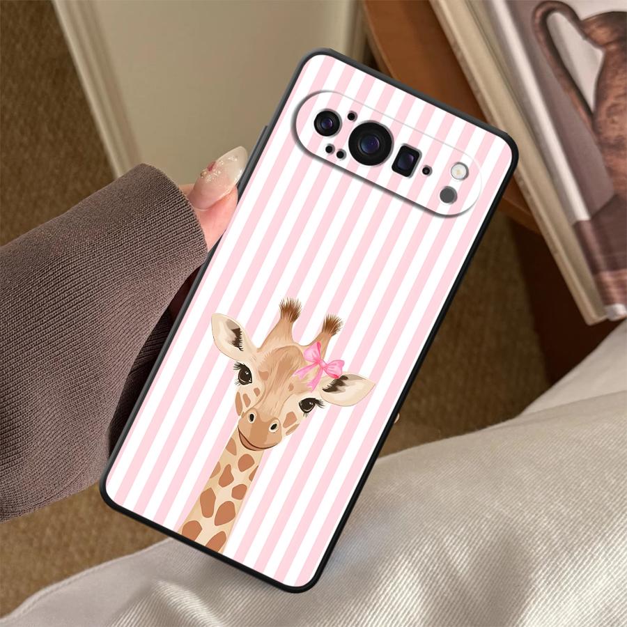 Cartoon Giraffe Funda Phone Co - Tablet And Accessories Case 评论和价格