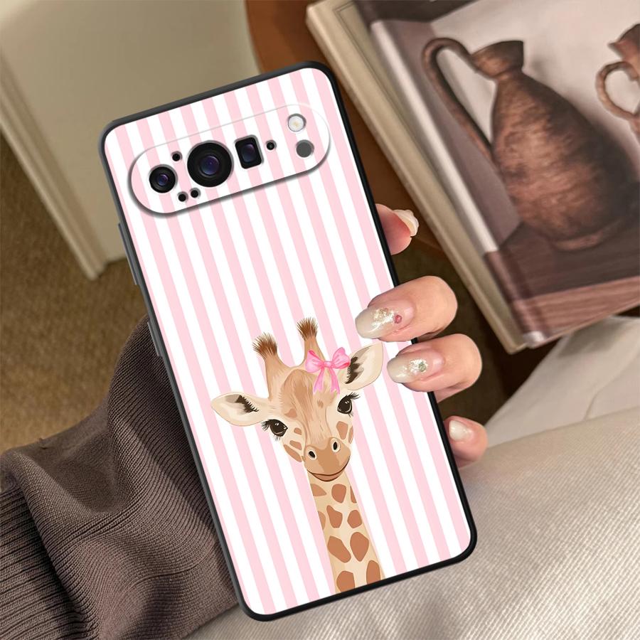 Cartoon Giraffe Funda Phone Co - Tablet And Accessories Case 评论和价格
