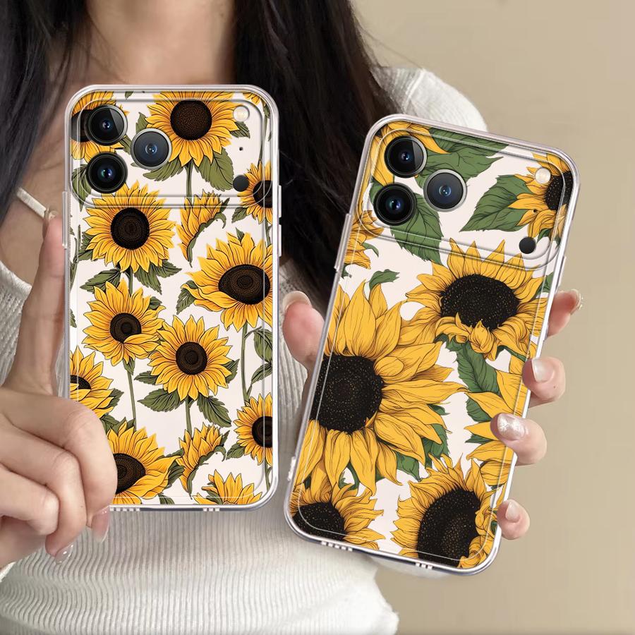 Cute Sunflower Pattern Case fo - Tablet And Accessories Case 评论和价格