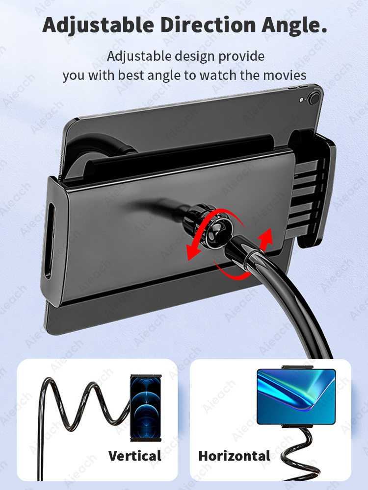 Gooseneck Tablet Mount Holder  - Tablet Reading Accessories 评论和价格