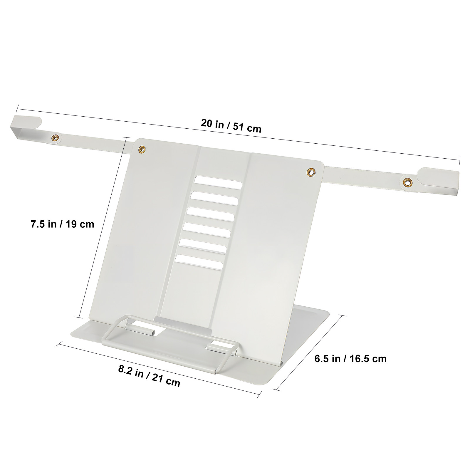 Foldable Book Stand for Readin - Tablet Reading Accessories 评论和价格