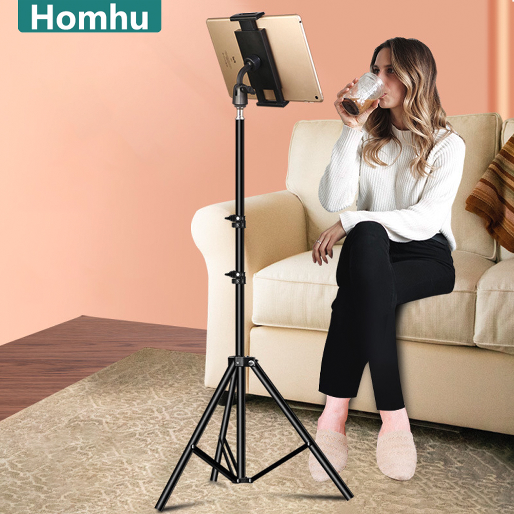 Adjustable Tripod Floor Tablet - Tablet Reading Accessories 评论和价格