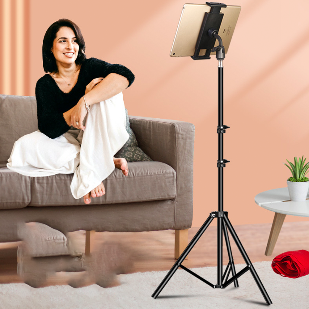 Adjustable Tripod Floor Tablet - Tablet Reading Accessories 评论和价格