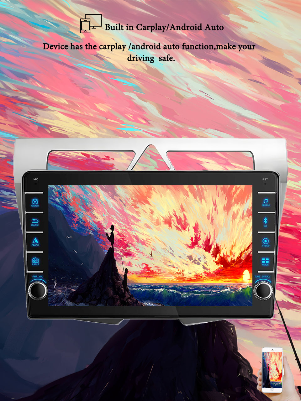 8G+128G Android 14 For Kia Pic - Tablet Danish Mobile & Accessories 评论和价格