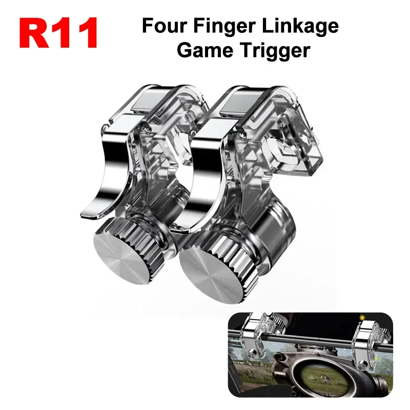 R11 Mobile Phone PUBG Game Tri - Tablet Gaming Accessories 评论和价格