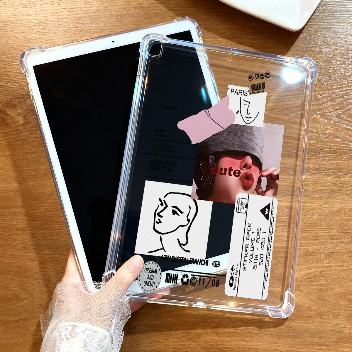 Clear Transparent Tablet Case  - Cool Tablet Accessories 评论和价格