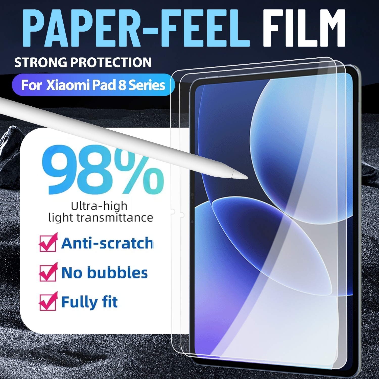 1-3PCS Paper Feel Screen Prote - Mi Tablet Accessories 评论和价格