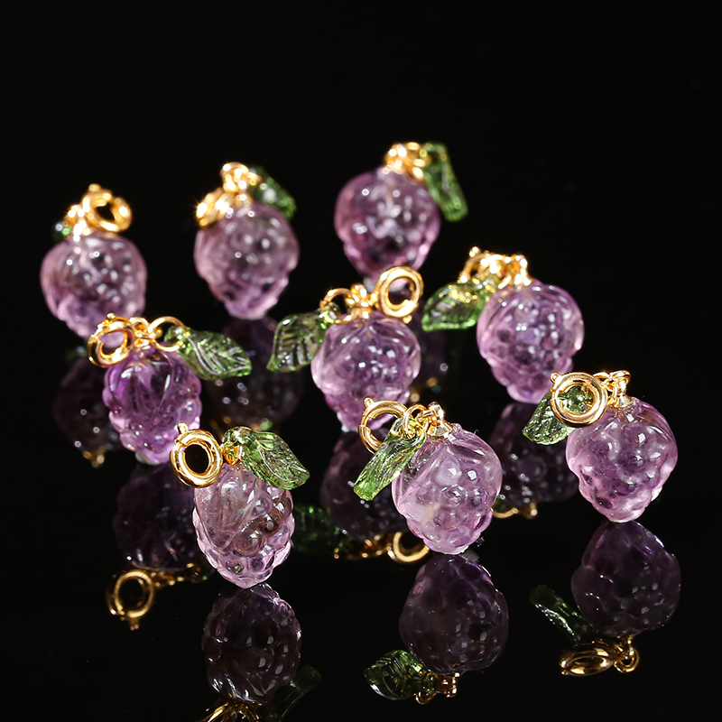 1 Pc Natural Amethyst Carved G - Tablet Computer Accessories 评论和价格