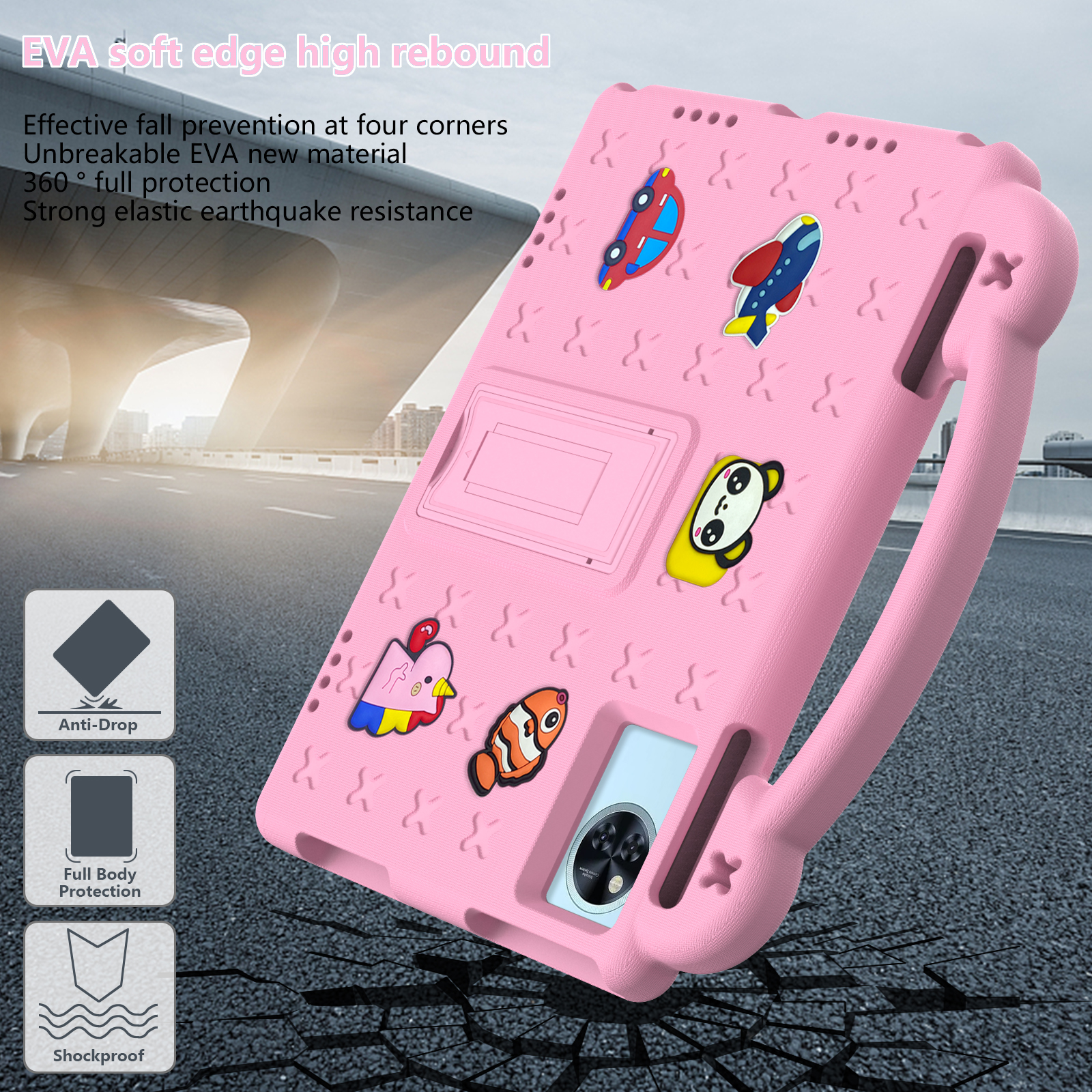EVA Kids Cute Case Universal F - Cidea Tablet Accessories 评论和价格